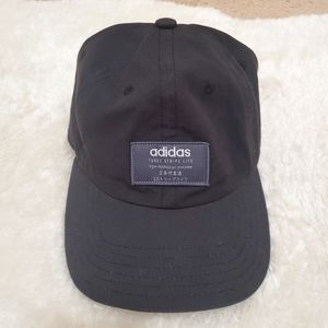 ✨️2/$20✨️ Adidas Impulse Climalite Three Stripe Life Black Strap Back Cap